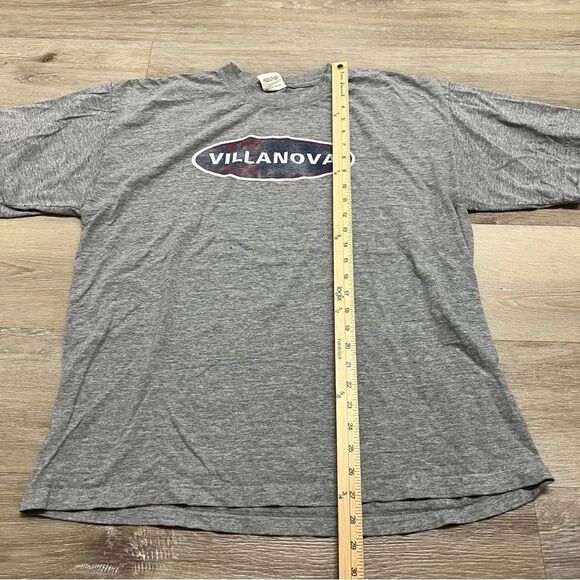 Vintage University Villanova T Shirt Size XL Gray Logo - Picture 2 of 9